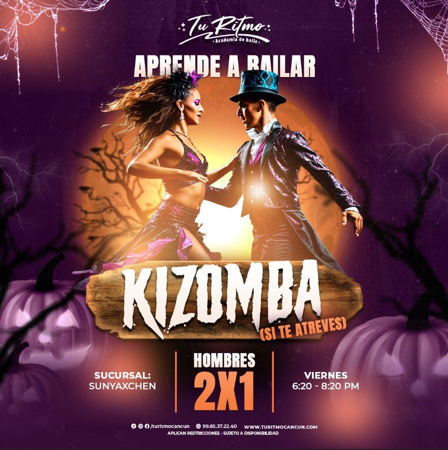 Hombreeeees, ¡promo de 2×1 en Kizomba exclusiva para ustedes!