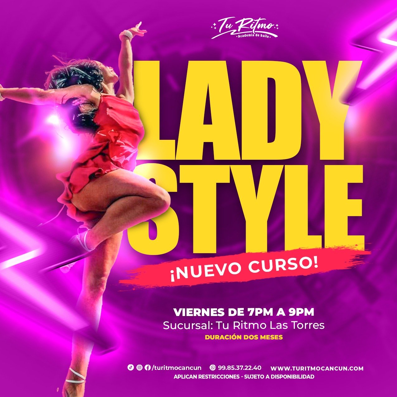 Nuevo Curso de Lady Style en Las Torres