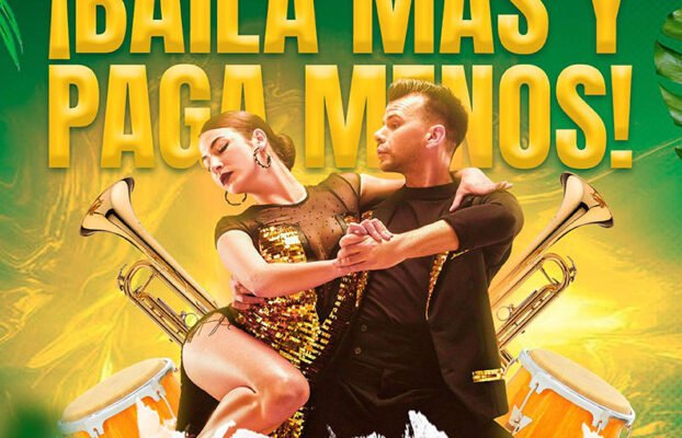 ¡Baila más y paga menos!