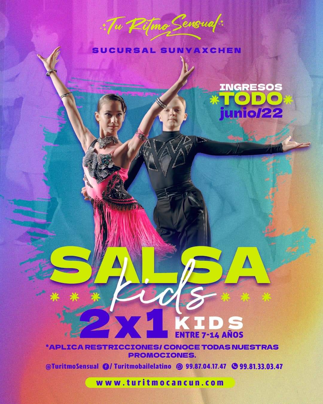 Kids 2×1 – Junio 🎉